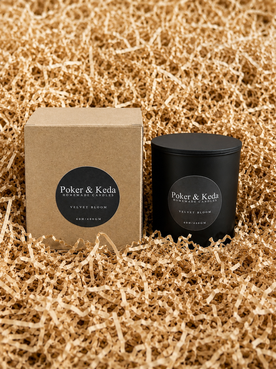 Tumbler Glass Jar - Velvet Bloom (inspired by Chanel No.5)