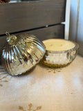Golden Glow Bauble Candle