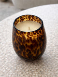 Patterned Jar - Leopard (Brown)